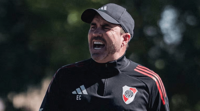 Coudet sumó dos juveniles a la concentración de River en Cardales